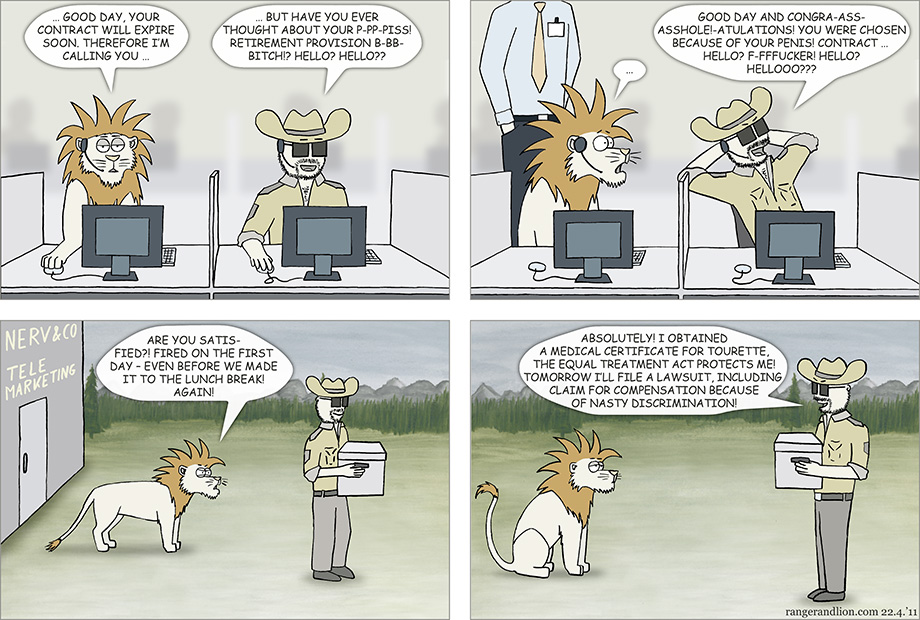 Opportunities in the Service Sector: Tourette Instead of Netiquette!