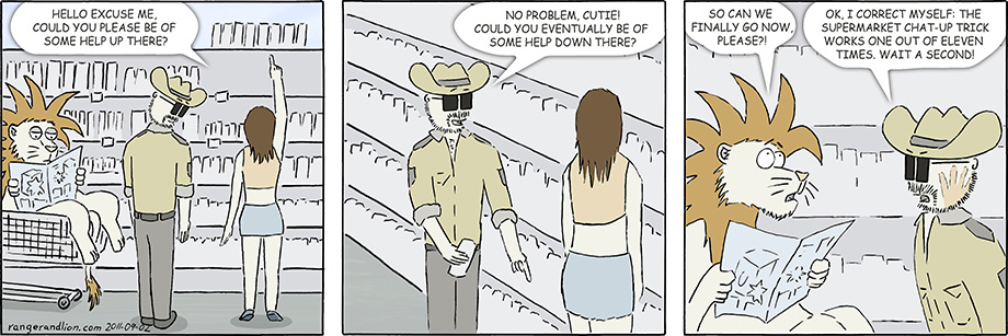 Ranger's Flirting Tips: In the Mall
